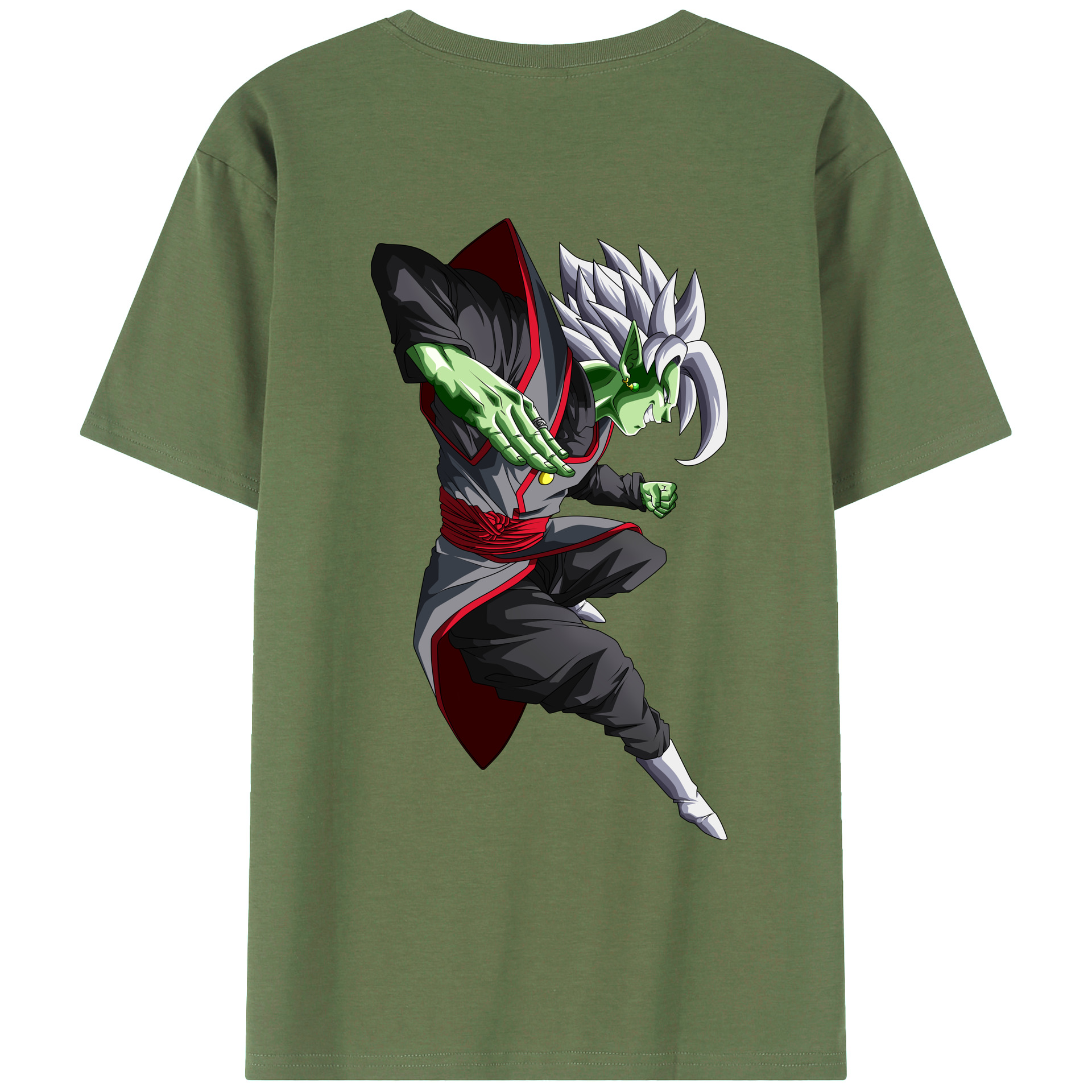 （画像用） ドラゴンボール ベジット DRAGON BALL Vegetto 綿100％ メンズ半袖Tシャツ（バックプリント） 通気性